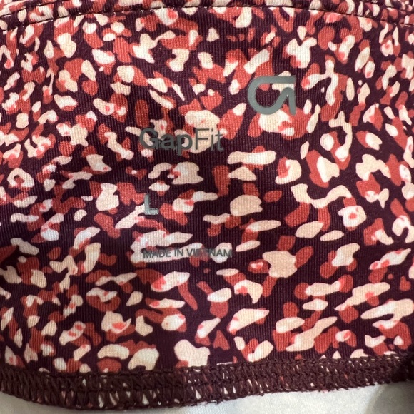 GAP Fit Capri Leggings Mini Cheetah Print Large - Picture 4 of 8